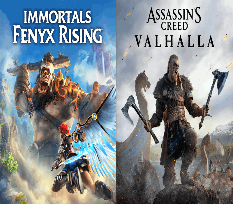 Assassin&rsquo;s Creed Valhalla + Immortals Fenyx Rising Bundle EU XBOX One / Xbox Series X|S CD Key
