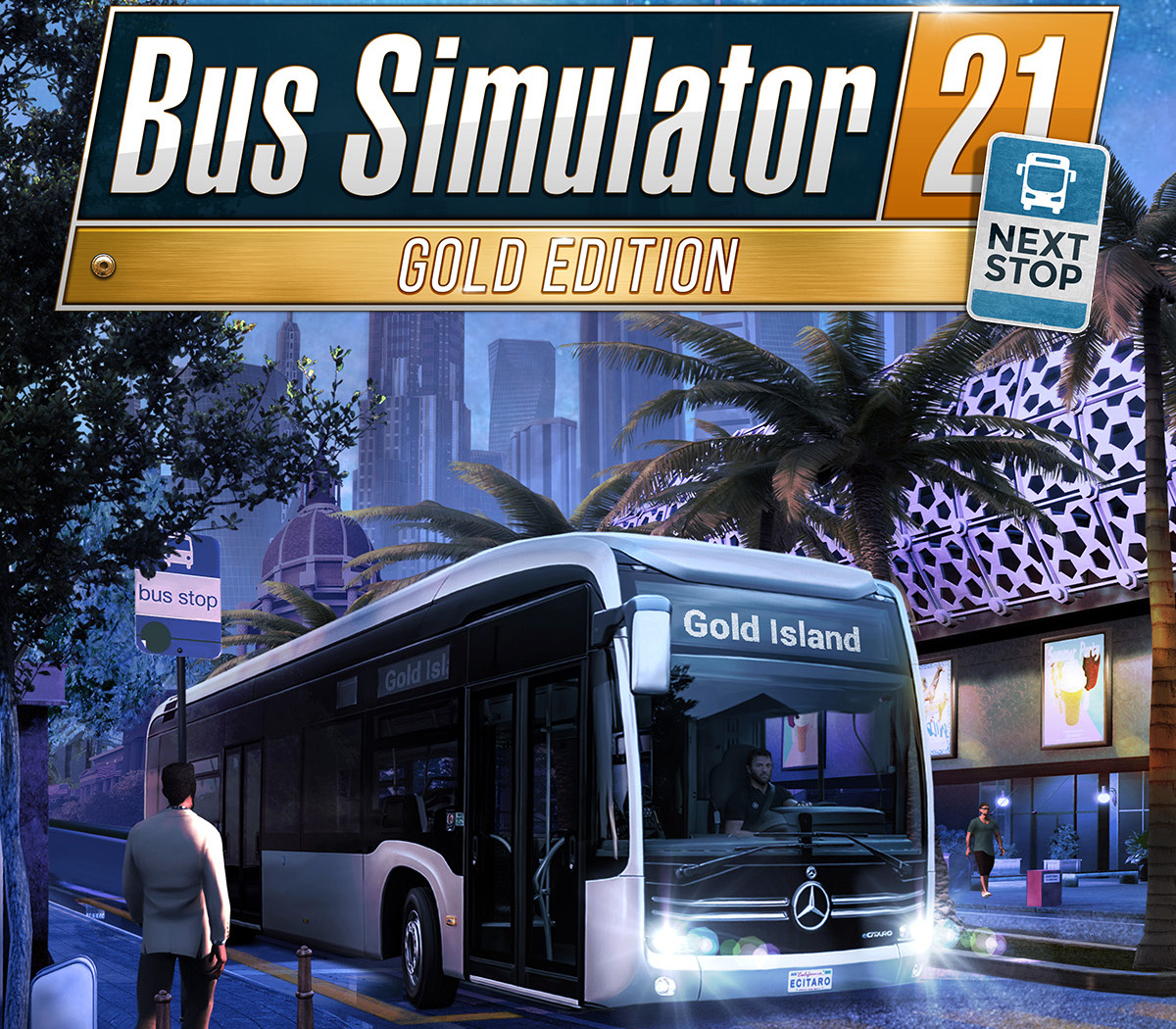 Bus Simulator 21 Next Stop: Gold Edition EU Xbox One / Xbox Series X|S Clé CD