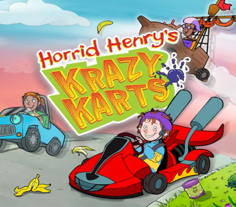 Clé CD Steam Horrid Henry&rsquo;s Krazy Karts PC