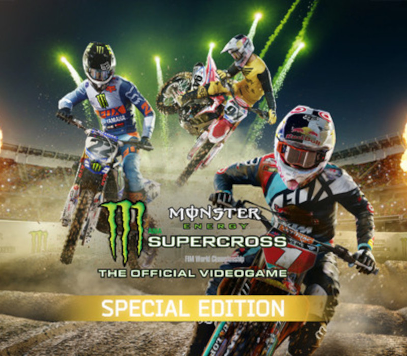 Monster Energy Supercross – Édition Spéciale EU Clé CD XBOX One