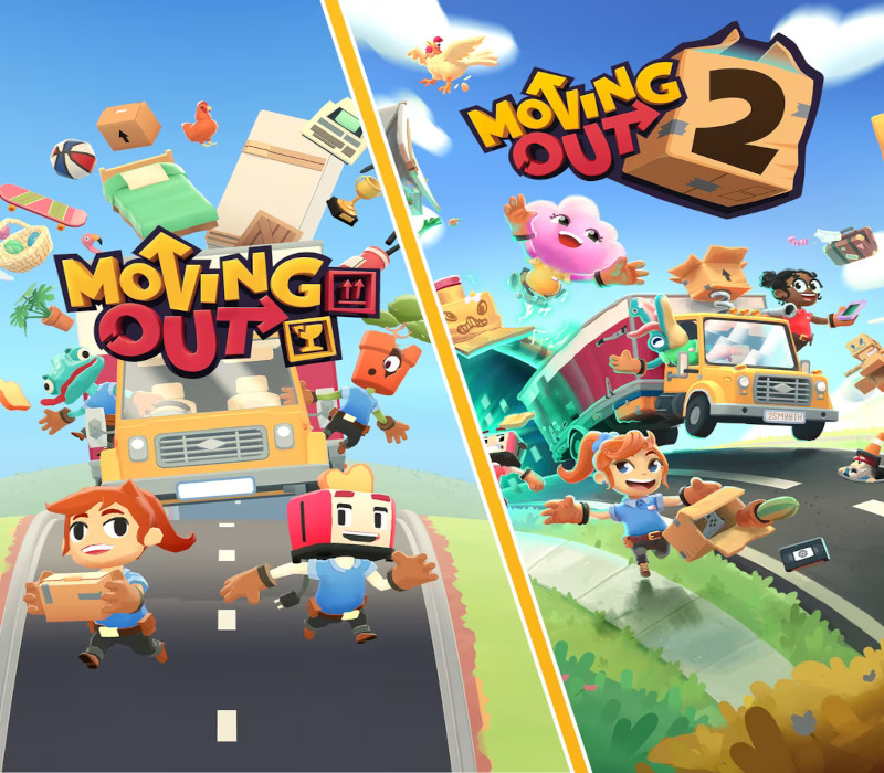 Moving Out + Moving Out 2 Bundle Union Européenne XBOX One / Xbox Series X|S / PC Clé CD