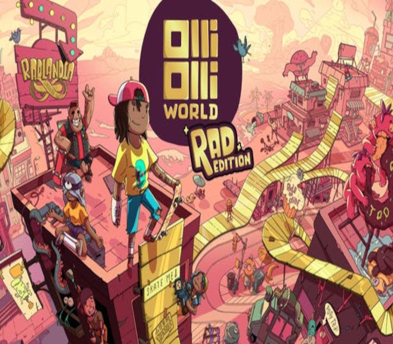 OlliOlli World: Rad Edition EU XBOX One / Xbox Series X|S Clé CD
