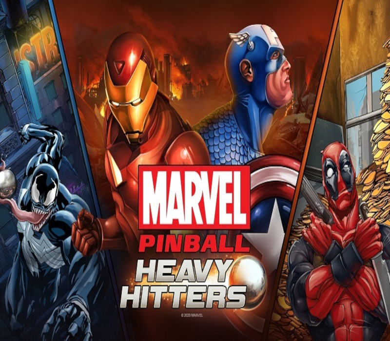 Pinball FX3 – Marvel Pinball – Heavy Hitters DLC Steam Clé CD