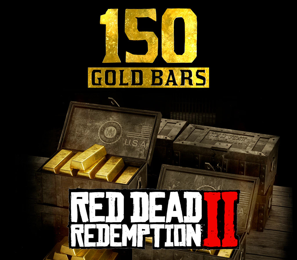 Red Dead Redemption 2 Online – 150 Gold Bars Clé CD XBOX One