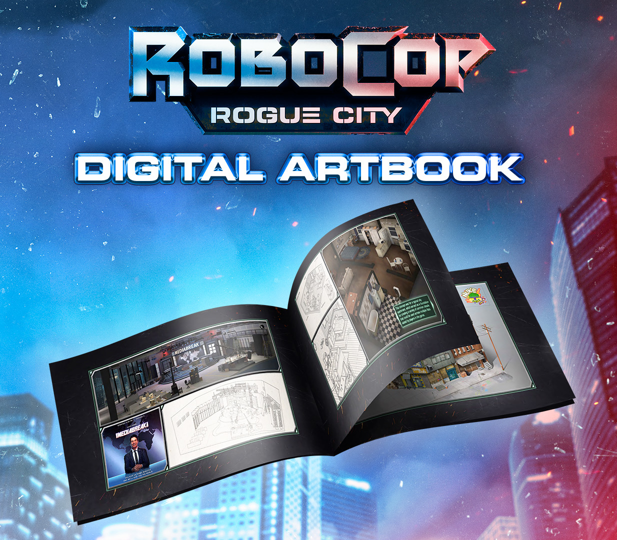 Robocop: Rogue City – DLC Artbook numérique Steam CD Key
