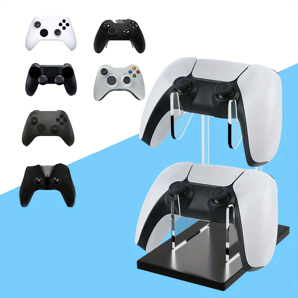 Support double pour 2 manettes de jeu