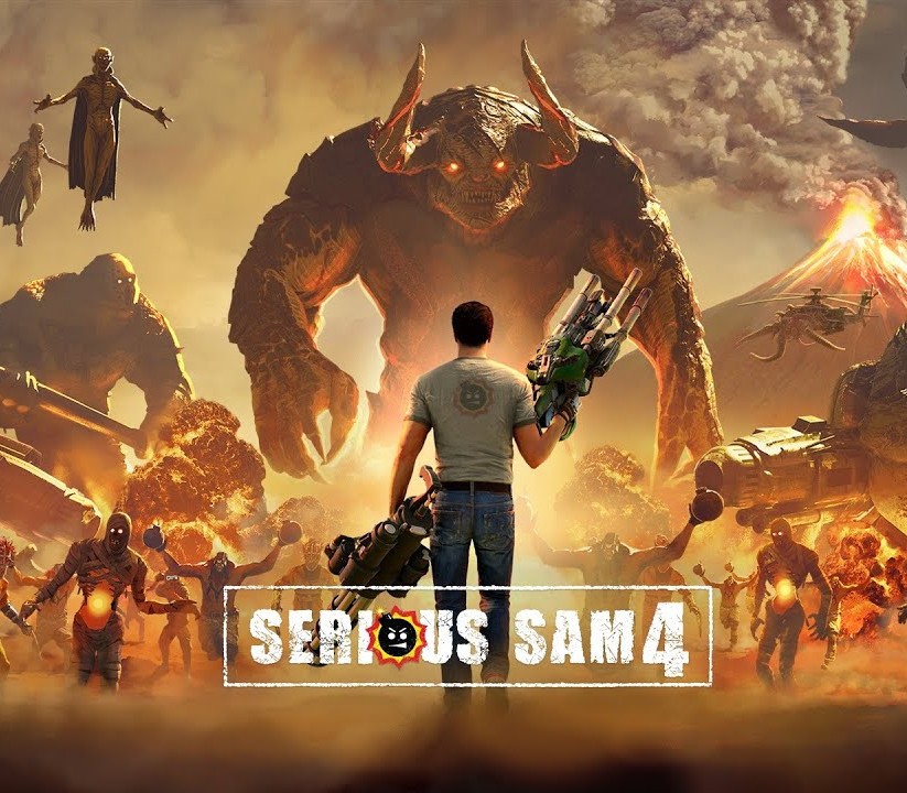 Serious Sam 4 EU Clé CD Xbox One / Xbox Series X|S