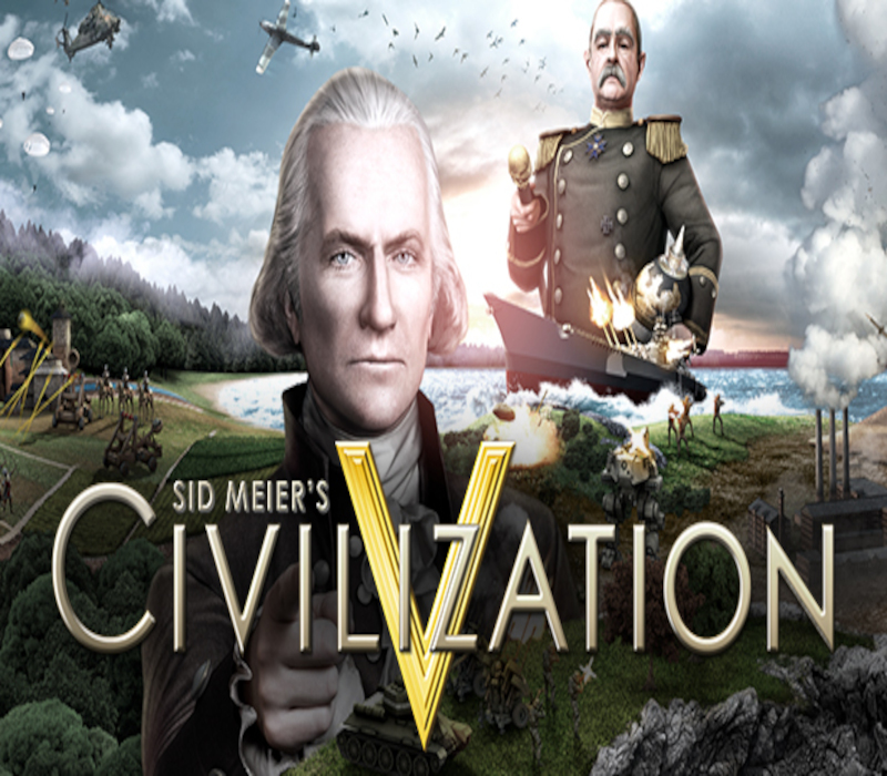 Sid Meier&rsquo;s Civilization V Clé CD Steam EU Langue EN/FR/DE uniquement