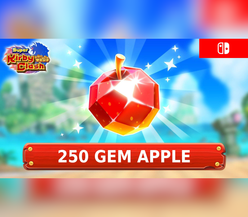 250 Gem Apples pour Super Kirby Clash EU DLC Nintendo Switch CD Key