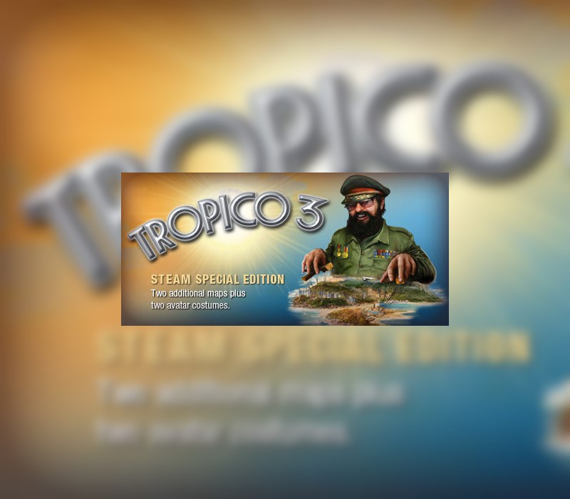 Tropico 3 : Steam Special Edition Clé CD Steam