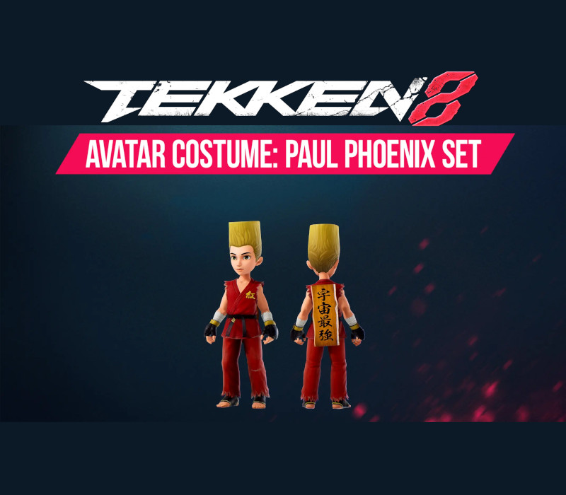 TEKKEN 8 – Bonus de précommande : DLC Paul Pheonix Set Xbox Series X|S Clé CD