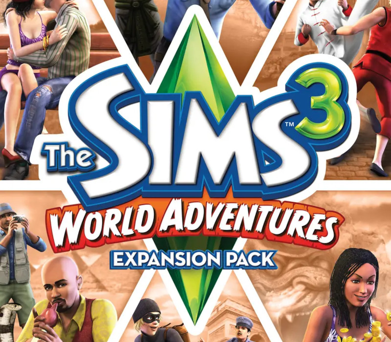 The Sims 3 – World Adventures DLC EU EA App Clé CD