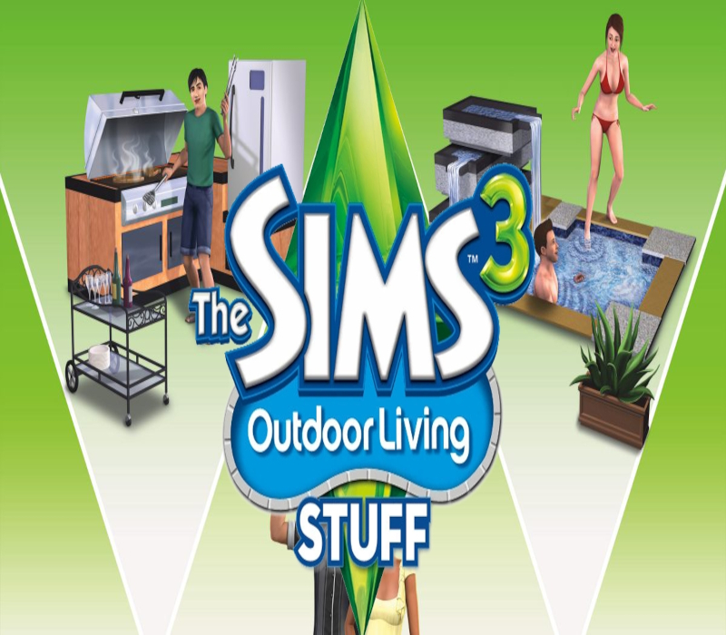 The Sims 3 – Outdoor Living Stuff Pack Clé EA App CD
