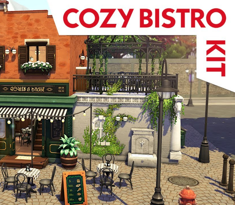 The Sims 4 – Cozy Bistro Kit DLC PC EA App Clé CD