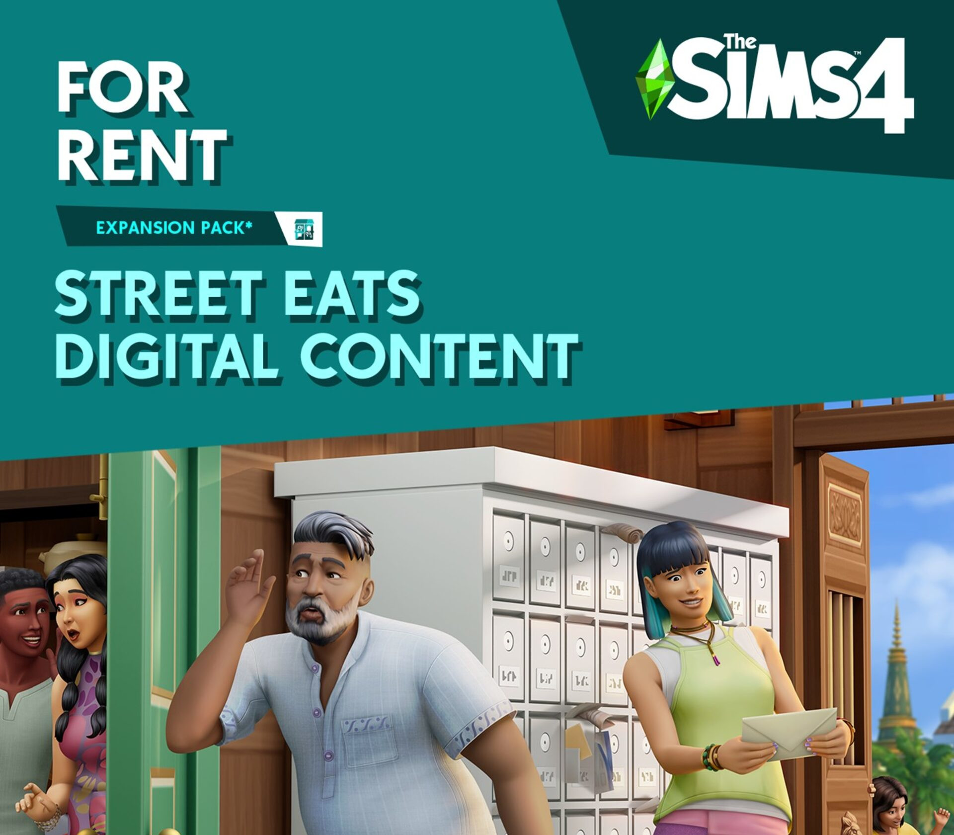 The Sims 4 – For Rent: Street Eats Contenu numérique DLC EU EA App CD Key