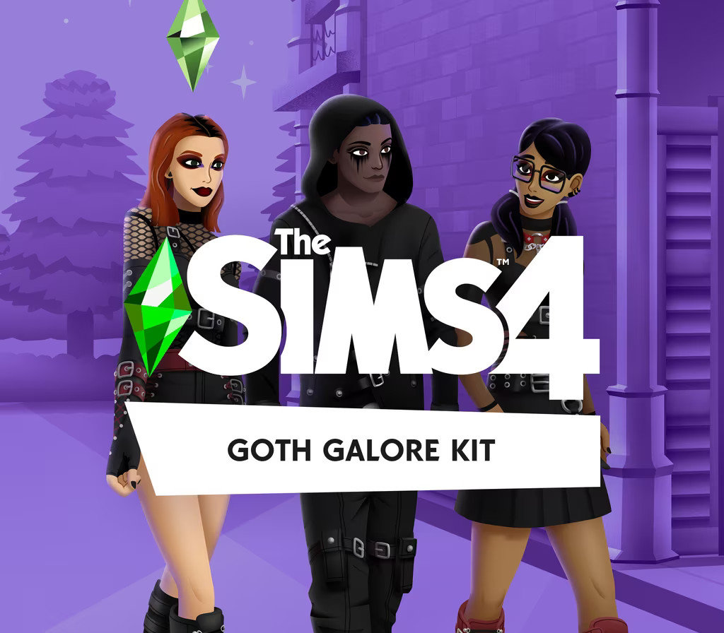 The Sims 4 – Goth Galore Kit DLC EU PC EA App CD Key