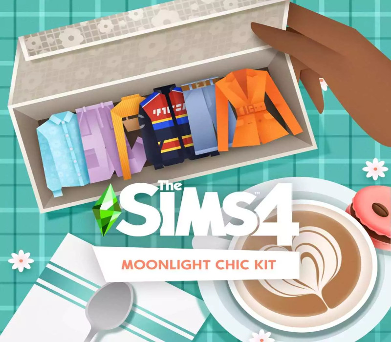 The Sims 4 – Moonlight Chic Kit DLC PC EA App Clé CD