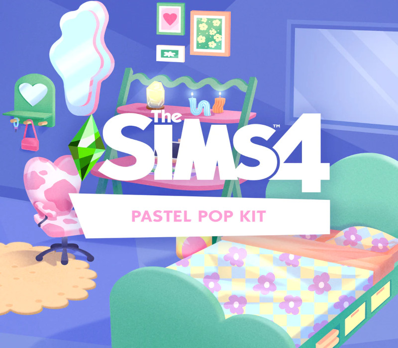 The Sims 4 – Pastel Pop Kit DLC PC EA App Clé CD