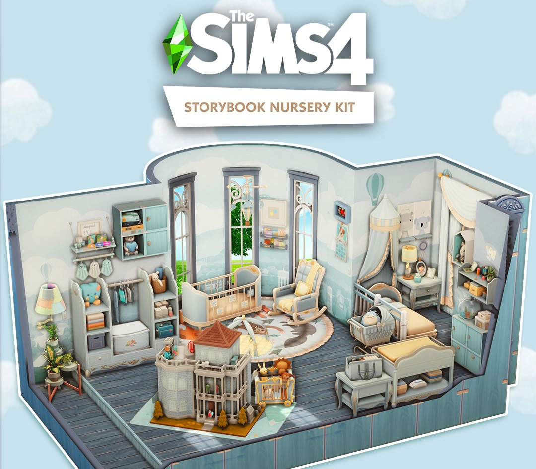 The Sims 4 – Storybook Nursery Kit DLC PC EA App Clé CD