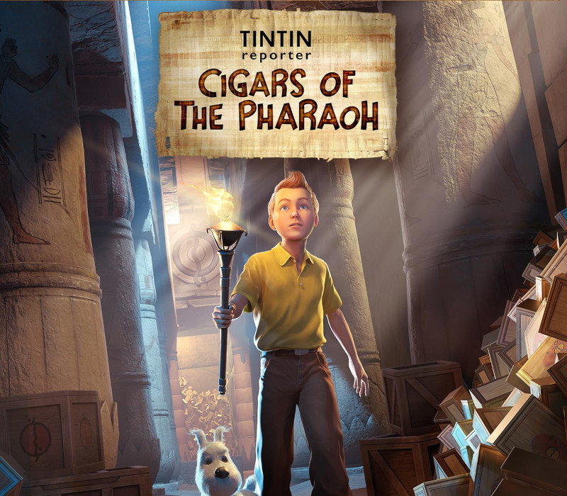 Tintin Reporter : Les Cigares du Pharaon Xbox Series X|S Clé CD