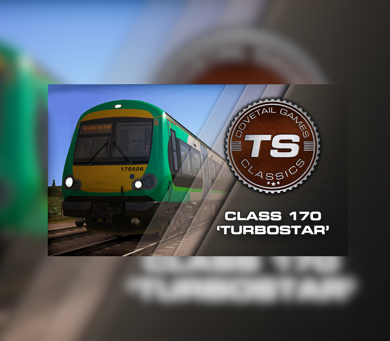 Train Simulator Classic – DLC Add-On Clé CD Steam Class 170 ‘Turbostar’ DMU