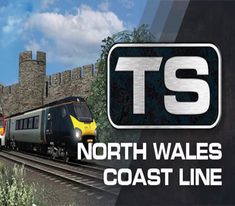 Train Simulator : North Wales Coast Line : Add-On DLC Route Crewe – Holyhead Clé CD Steam