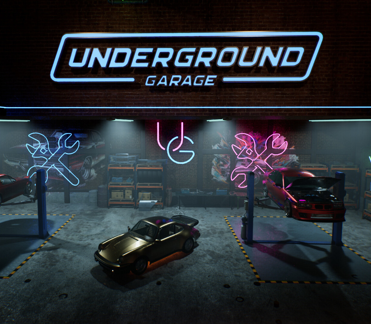 Underground Garage PC Steam Clé CD