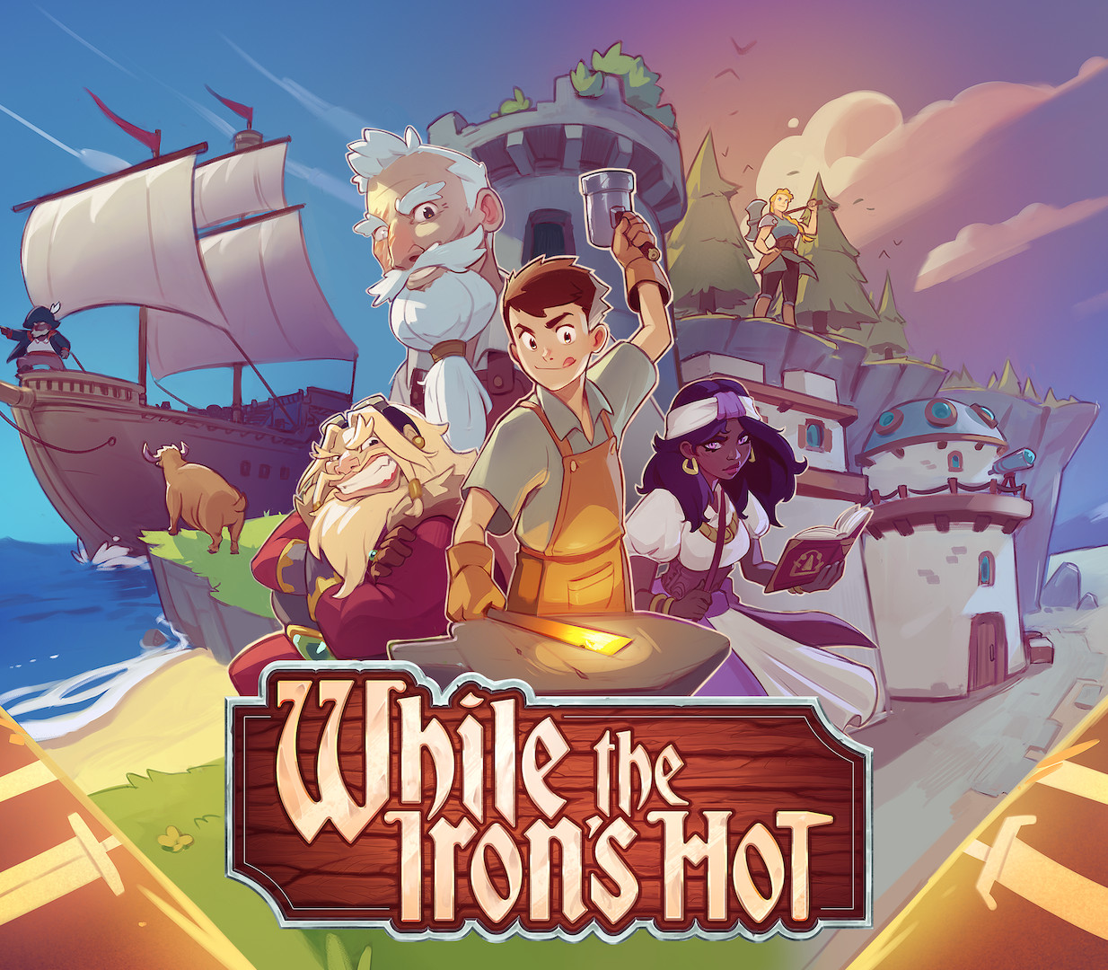 While the Iron&rsquo;s Hot Clé CD Steam PC