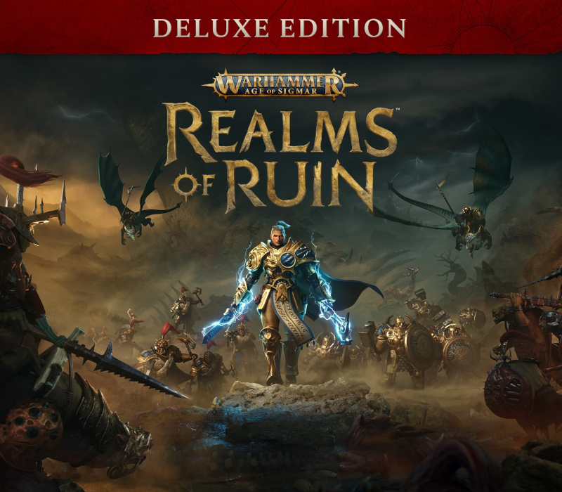 Warhammer Age of Sigmar: Realms of Ruin Deluxe Edition PC Steam Clé CD