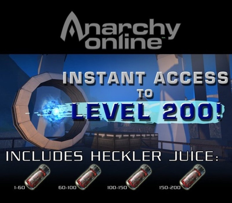 Anarchy Online – Niveau d&rsquo;accès 200 Heckler Juices DLC Clé CD Steam