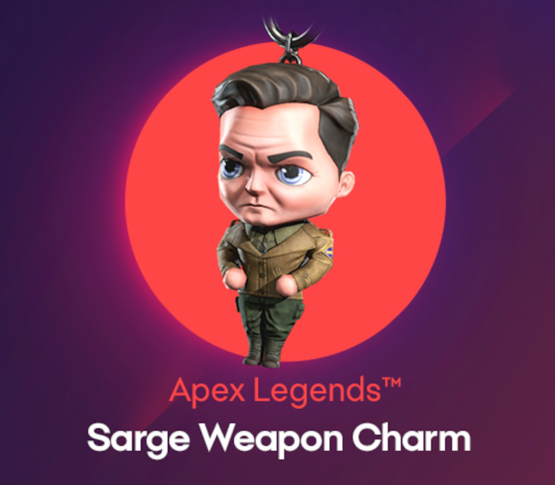 Apex Legends – Sarge Weapon Charm DLC XBOX One / Xbox Series X|S Clé CD