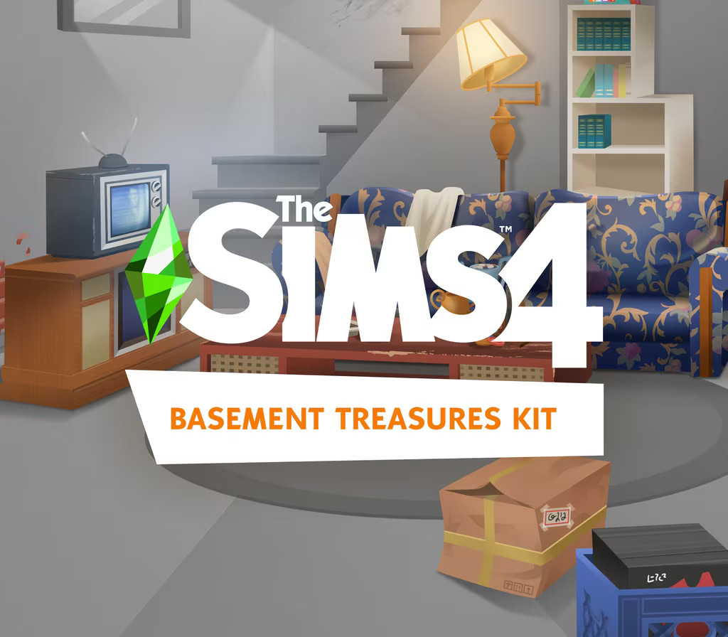 The Sims 4 – Basement Treasures Kit DLC EU EA App CD Key