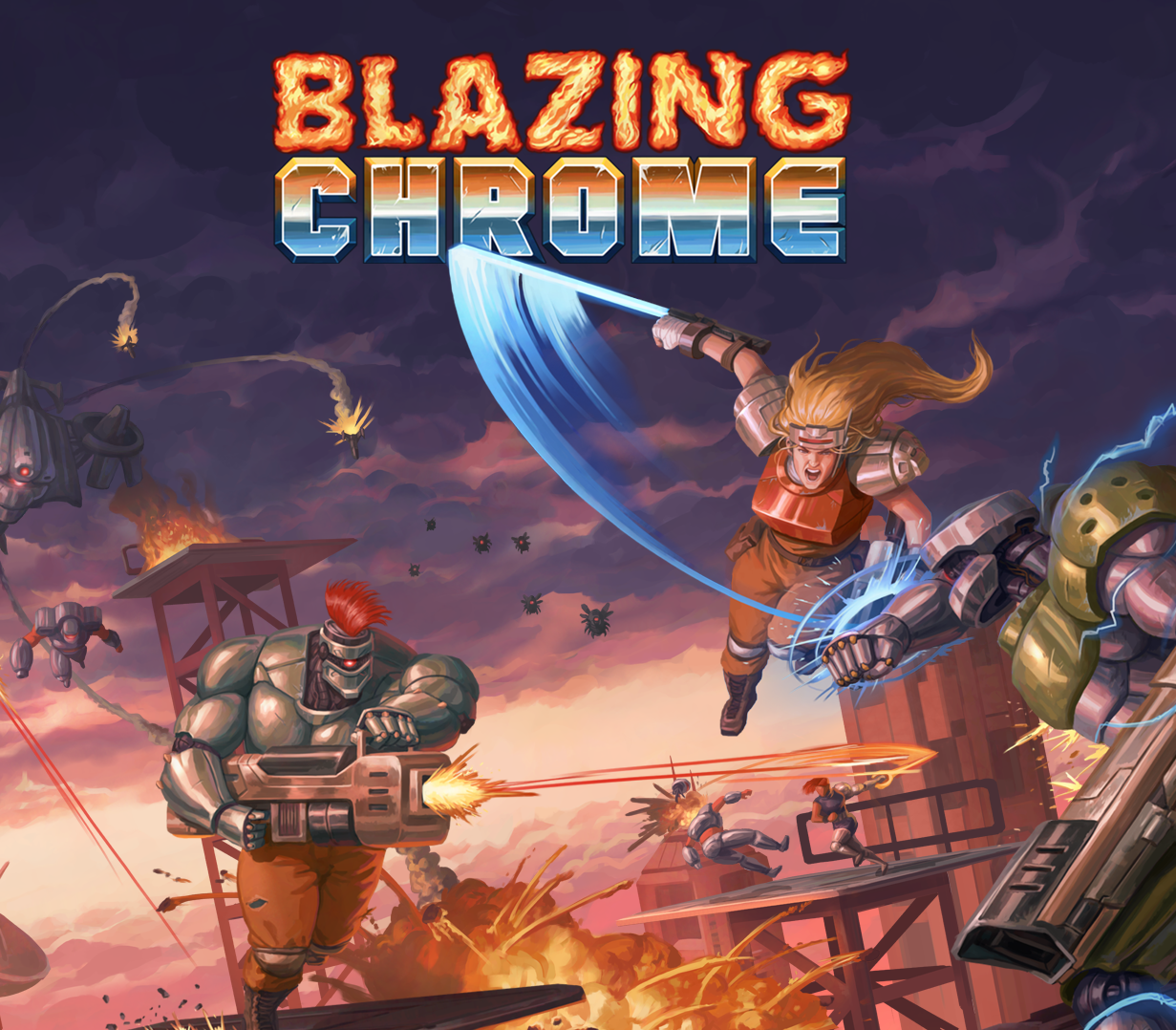 Blazing Chrome Clé CD Steam