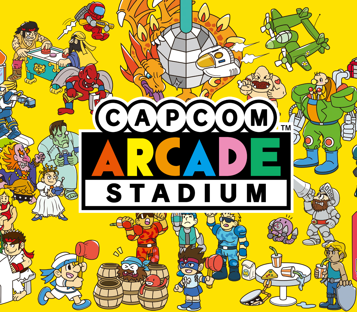 Pack Capcom Arcade Stadium Packs 1, 2, et 3 Bundle EU XBOX One / Xbox Series X|S Clé CD
