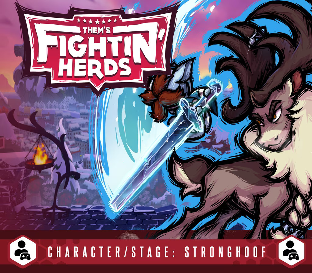 Them&rsquo;s Fightin&rsquo; Herds – Personnage/Scène : Stronghoof DLC Clé Steam