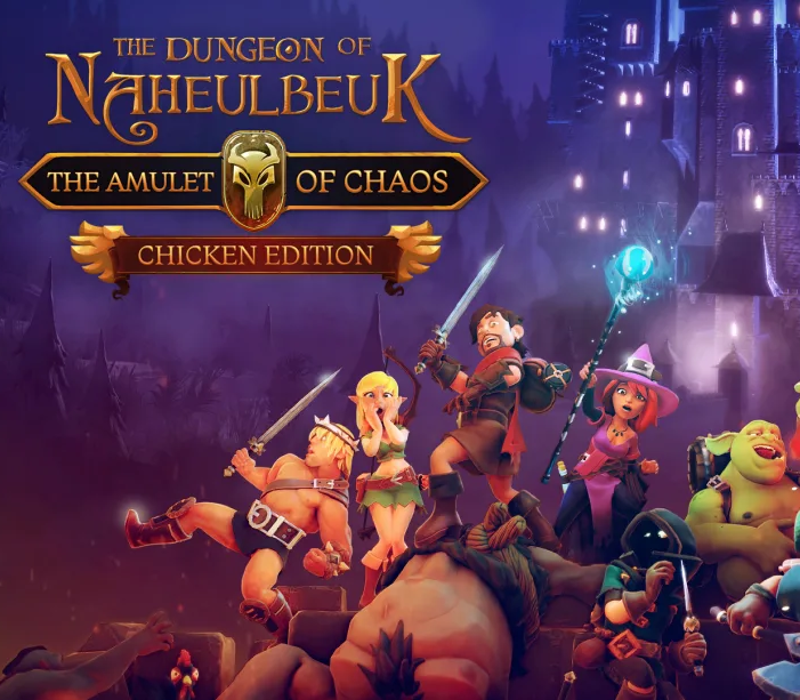 The Dungeon Of Naheulbeuk : The Amulet Of Chaos – Chicken Edition EU Xbox One / Xbox Series X|S Clé CD