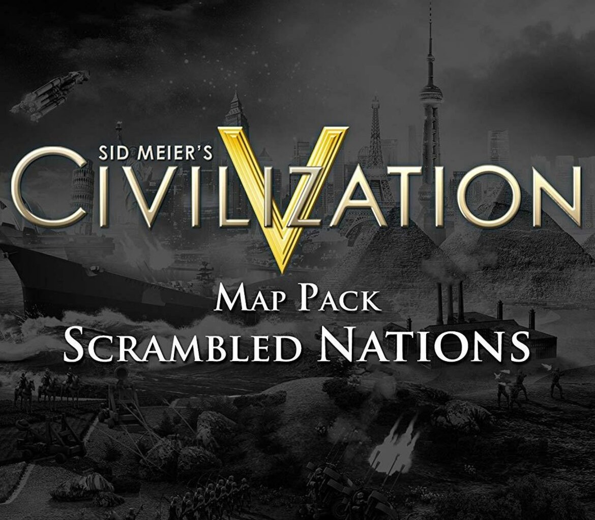 Sid Meier&rsquo;s Civilization V – Scrambled Nations Map Pack DLC Steam CD Key