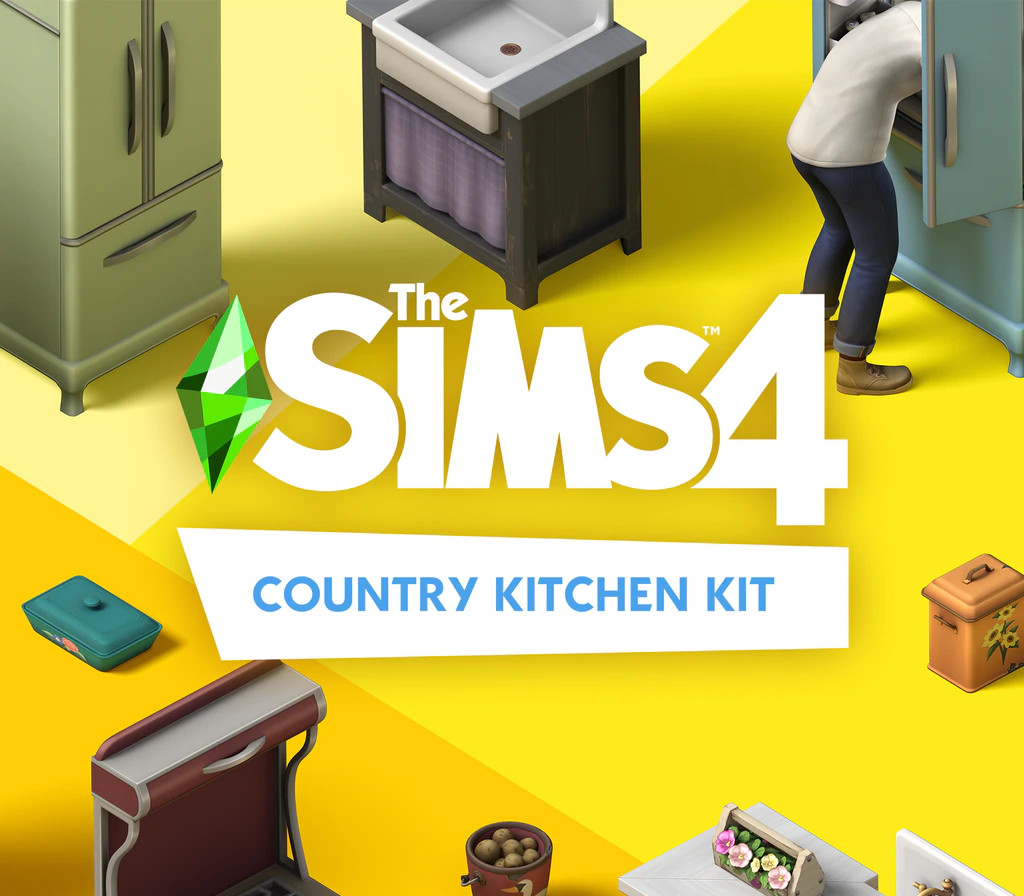The Sims 4 – Country Kitchen Kit DLC PC EA App Clé CD