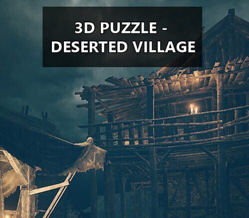 3D PUZZLE – Deserted Village PC Steam Clé CD
