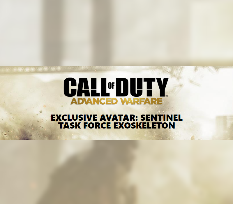 Call of Duty: Advanced Warfare – Sentinel Task Force Exoskeleton DLC EU Clé CD Xbox One