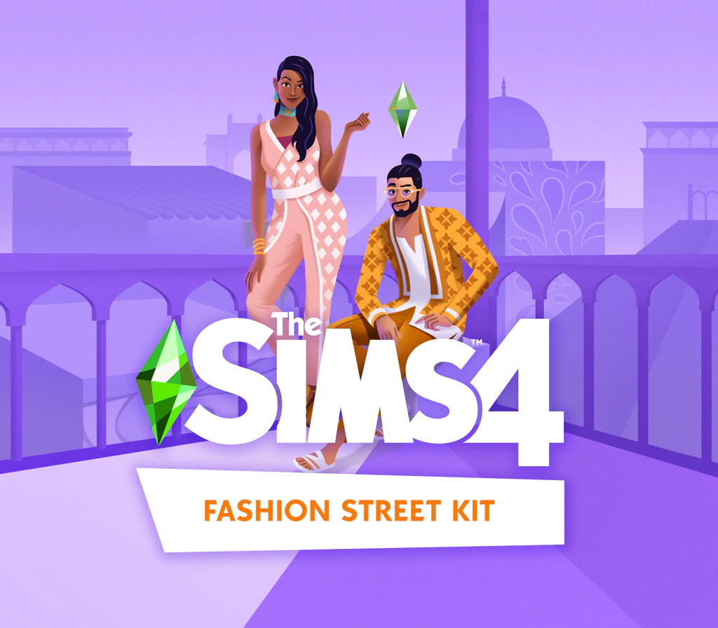 The Sims 4 – Fashion Street Kit DLC PC EA App Clé CD