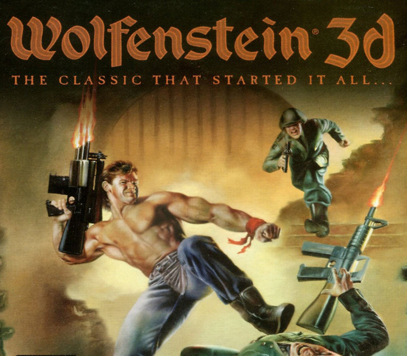 Wolfenstein 3D + DLC Spear of Destiny Clé CD GOG