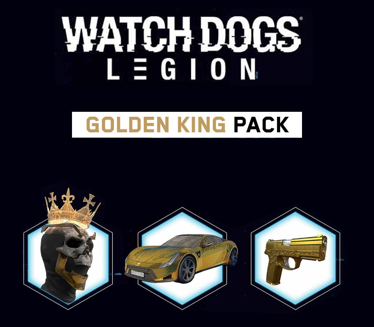 Watch Dogs: Legion – Golden King Pack DLC EU PS4 CD Key