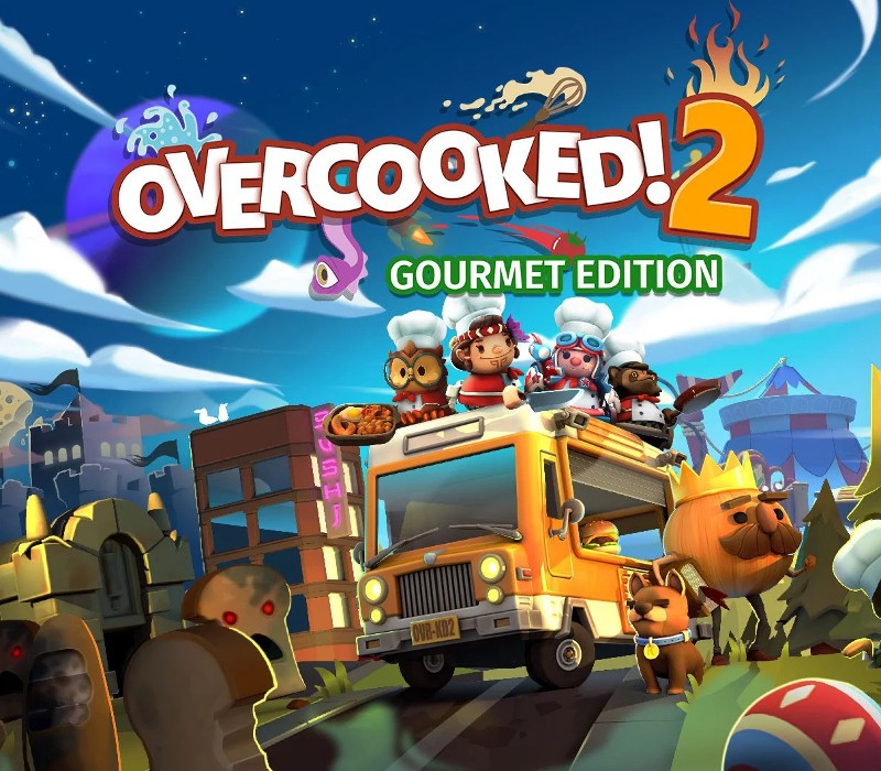 Overcooked! 2 Gourmet Edition EU XBOX One / Xbox Series X|S Clé CD