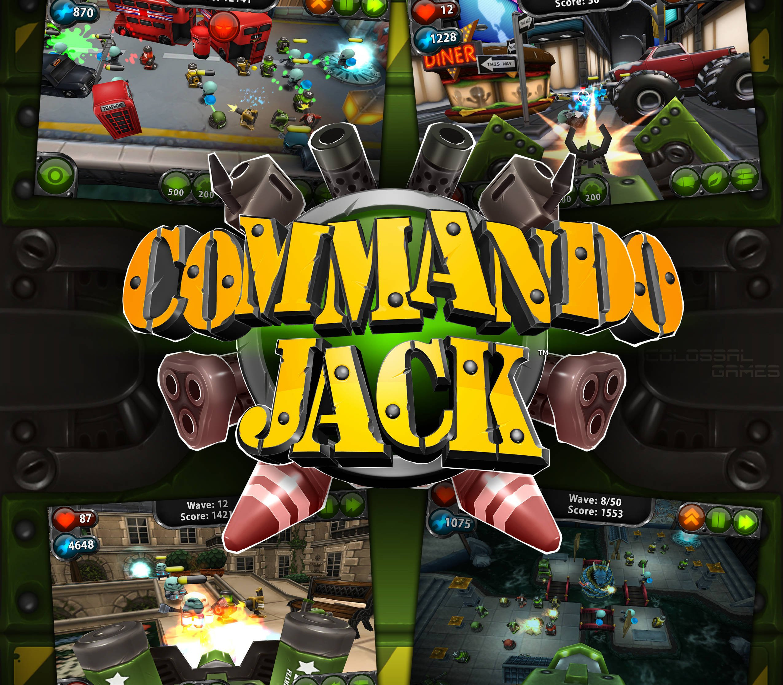 Commando Jack Clé CD Steam