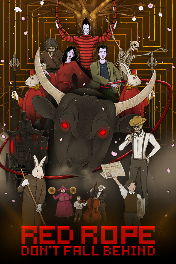 Red Rope: Don&rsquo;t Fall Behind Steam CD Key