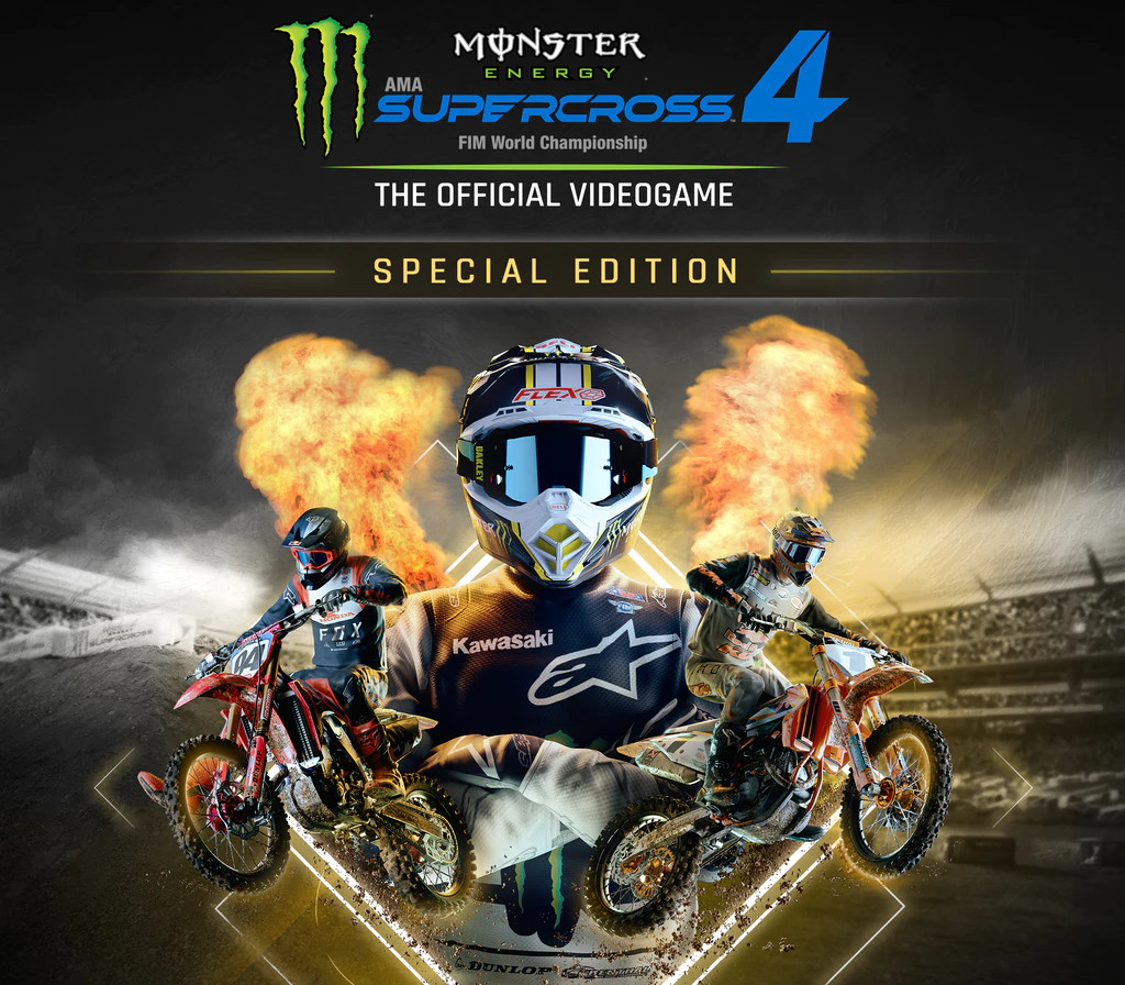 Monster Energy Supercross 4 Edition Spéciale EU Clé CD XBOX One