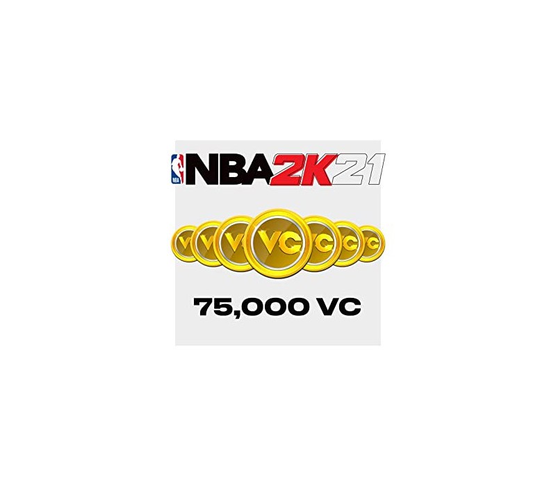 NBA 2K21 – Pack DLC 75 000 VC Clé CD XBOX One
