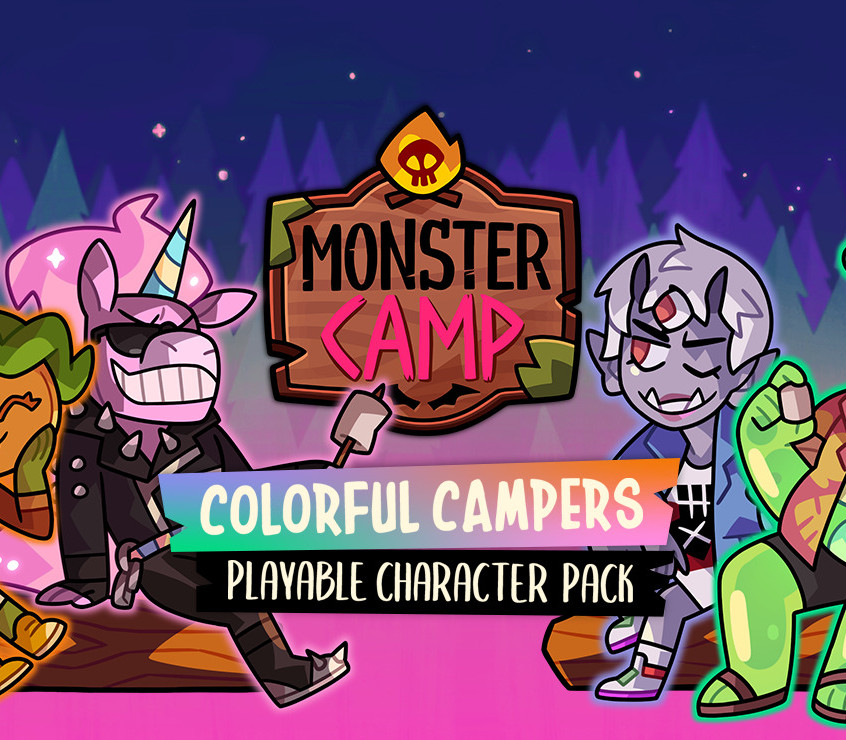 Monster Prom 2: Monster Camp – Colorful Campers DLC PC Steam Clé CD