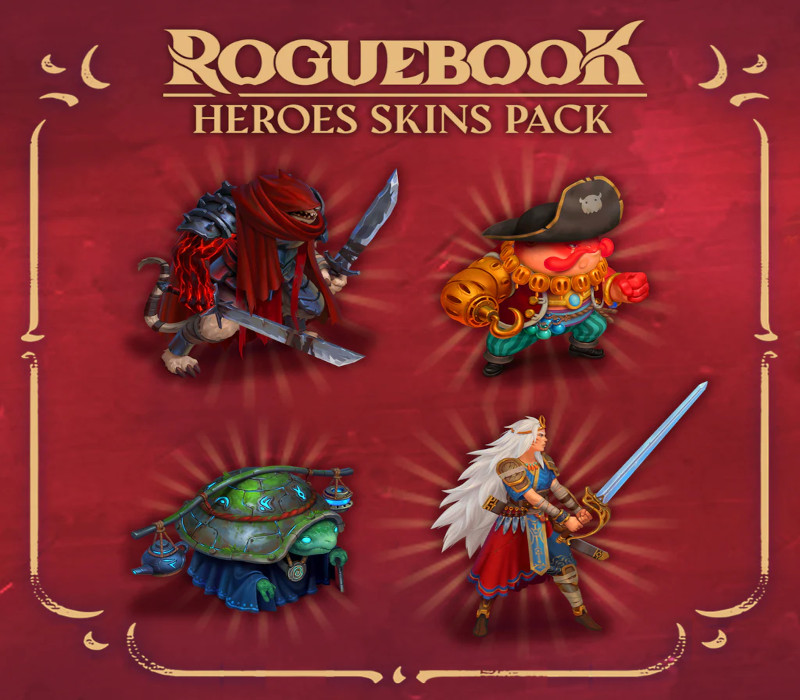 Roguebook – Pack Skins Héros DLC Steam Clé CD